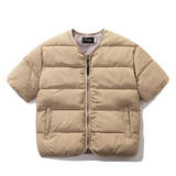 韩版潮流情侣中袖棉服男女同款保暖外套潮313B-NC25319-P60，男装棉衣，星座313B