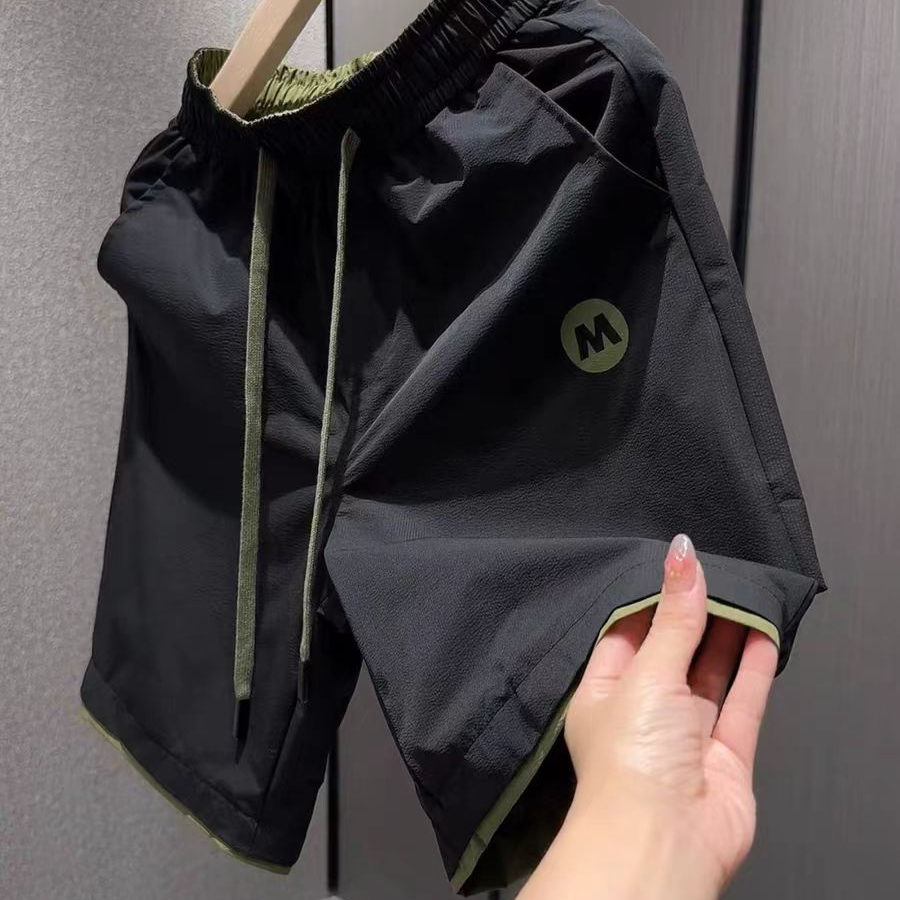 (网络图慎用有大货)潮牌轻奢休闲五分裤短裤青年裤313B-K560-P32,男装休闲裤,星座313B