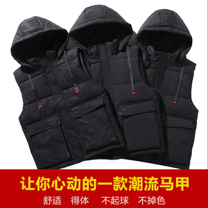 休闲马甲防水马甲坎肩保暖潮范韩流保暖加厚坎肩  313B-ML016-P75图片