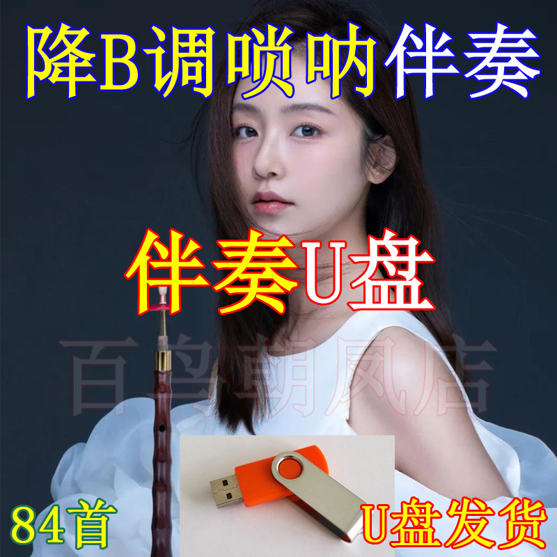 唢呐降B调伴奏音乐MP3伴奏唢呐DJ伴奏歌曲伴奏唢呐歌曲伴奏U盘