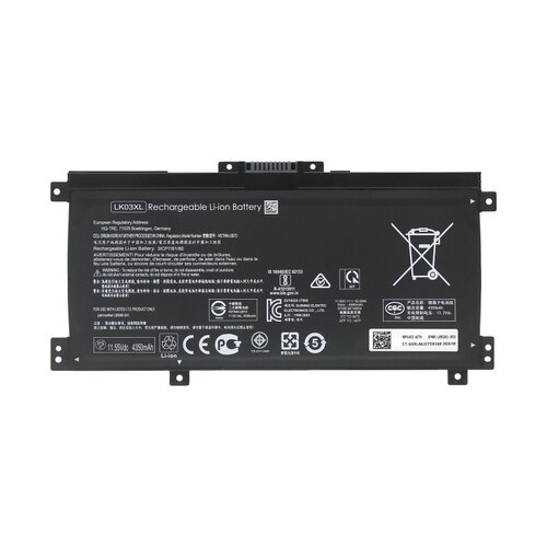 适用惠普LK03XLTPN-W127W128W