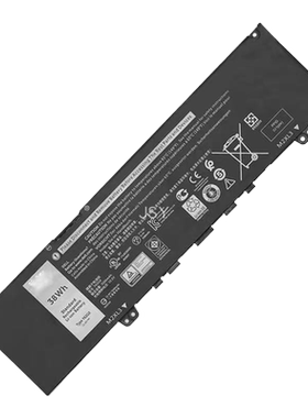 戴尔Inspiron13 7370 7380 7373 5370Vostro F62G0笔记本电池