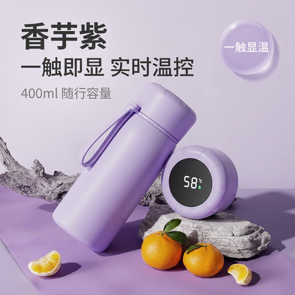 400ml食品级316不锈钢杯保温杯