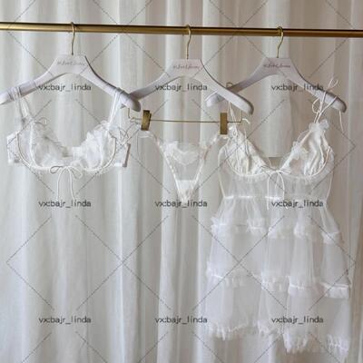 forloveandlemons蝴蝶结刺绣内衣