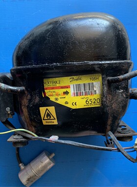 原装西门子冰箱压缩机丹佛斯NLX15KK.2 6520 105H R600a实拍测好