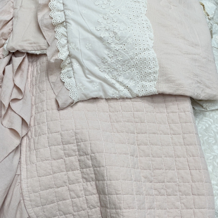 洛丽塔摇曳粉色床盖四件套标准