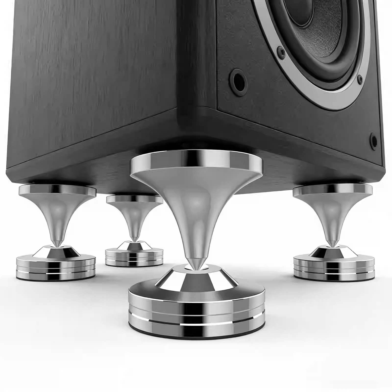 2026年新款不锈钢大锥钉HIFI音响CD机低音炮音箱调音锥避震脚钉
