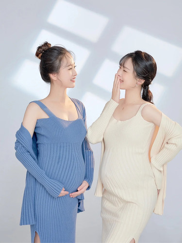 孕妇拍照服装新款唯美清新