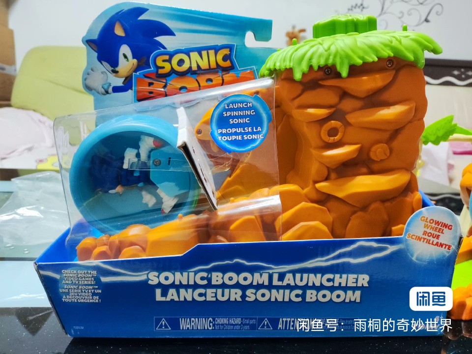 全新老玩具，绝版索尼克场景，TOMY，SONIC刺猬索尼克超音鼠