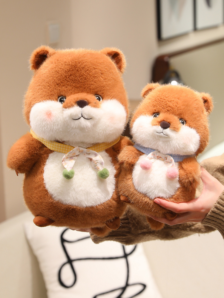 可爱吱吱土拨鼠公仔毛绒玩具布娃娃玩偶睡觉抱枕儿童生日礼物女生