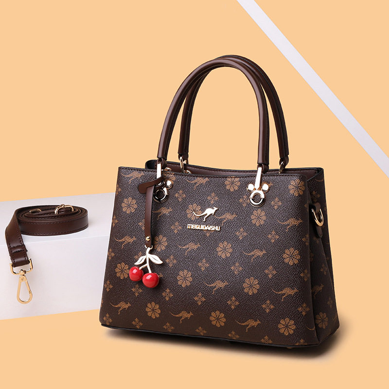 正品牌包包送妈妈款大气斜挎包大容量真皮手提包实用型2026新款