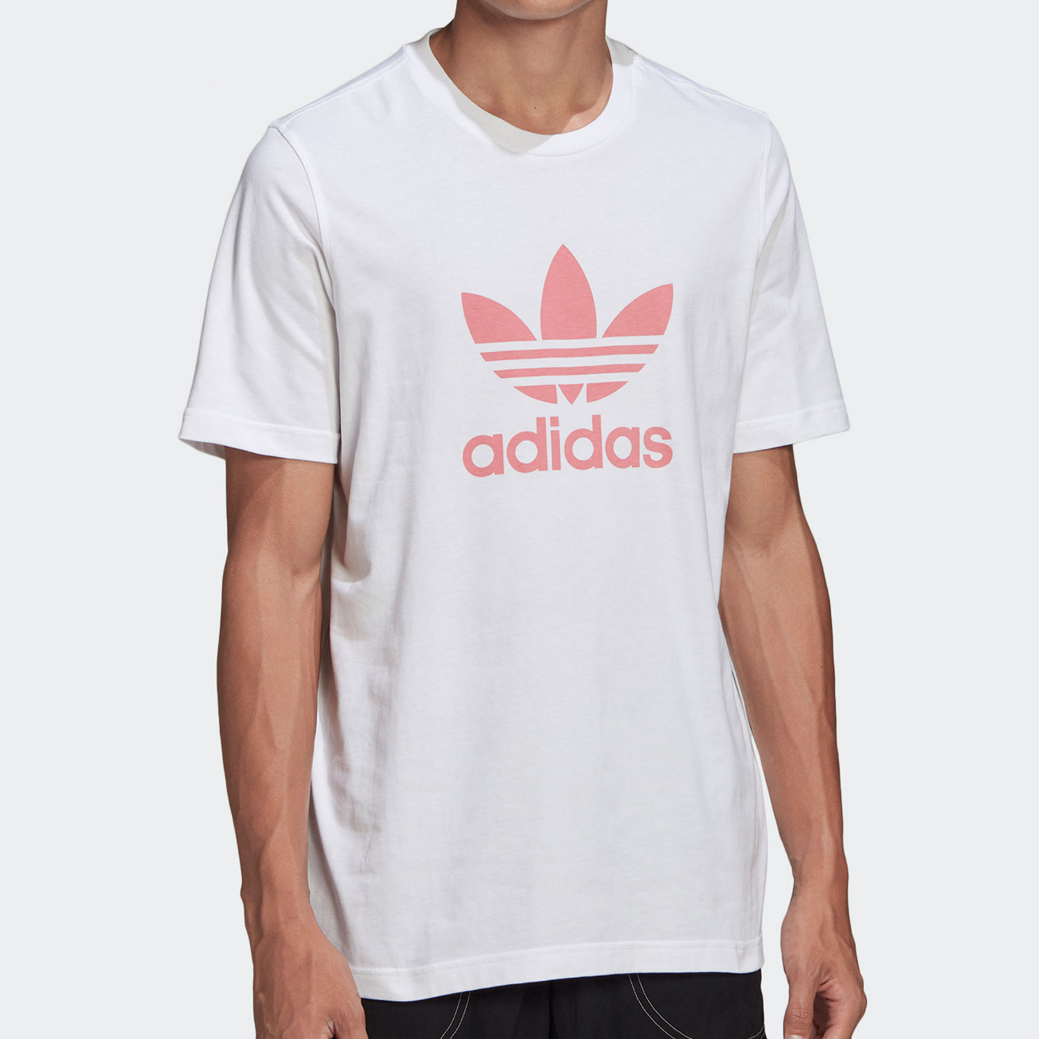 Adidas/阿迪达斯正品三叶草 新款男子休闲运动短袖T恤衫 GN3485
