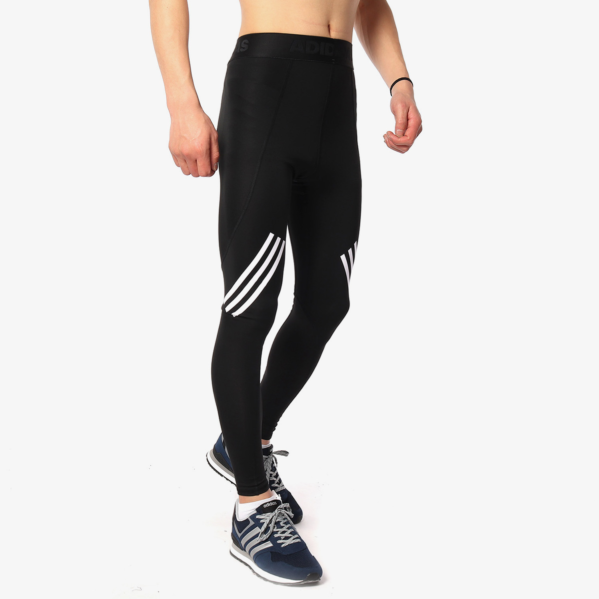 Adidas/阿迪达斯男子训练紧身裤