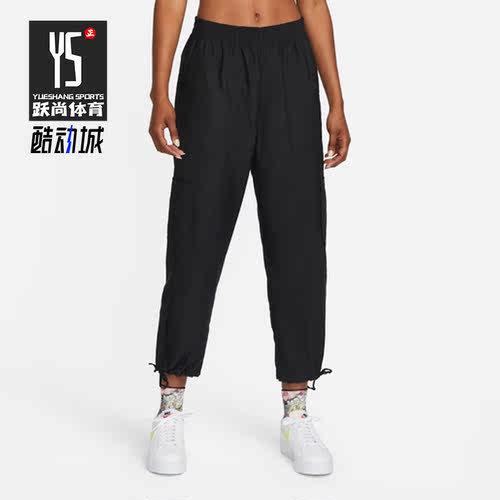 Nike/耐克正品夏季新款女子宽松透气梭织工装长裤DM6570-010