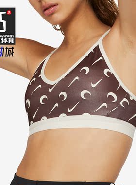 Nike/耐克正品新款女子运动细线透气短款吊带背心CJ7686-213