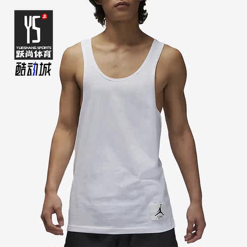 Nike/耐克正品JORDAN新款男子运动休闲无袖背心DX9586-100