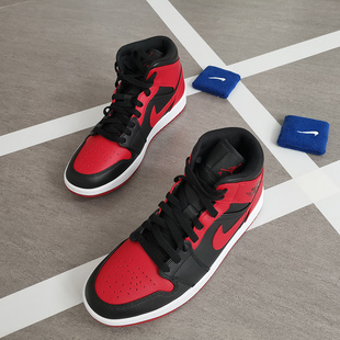 JORDAN MID Nike 554724 AIR AJ1男子运动休闲板鞋 074 耐克正品
