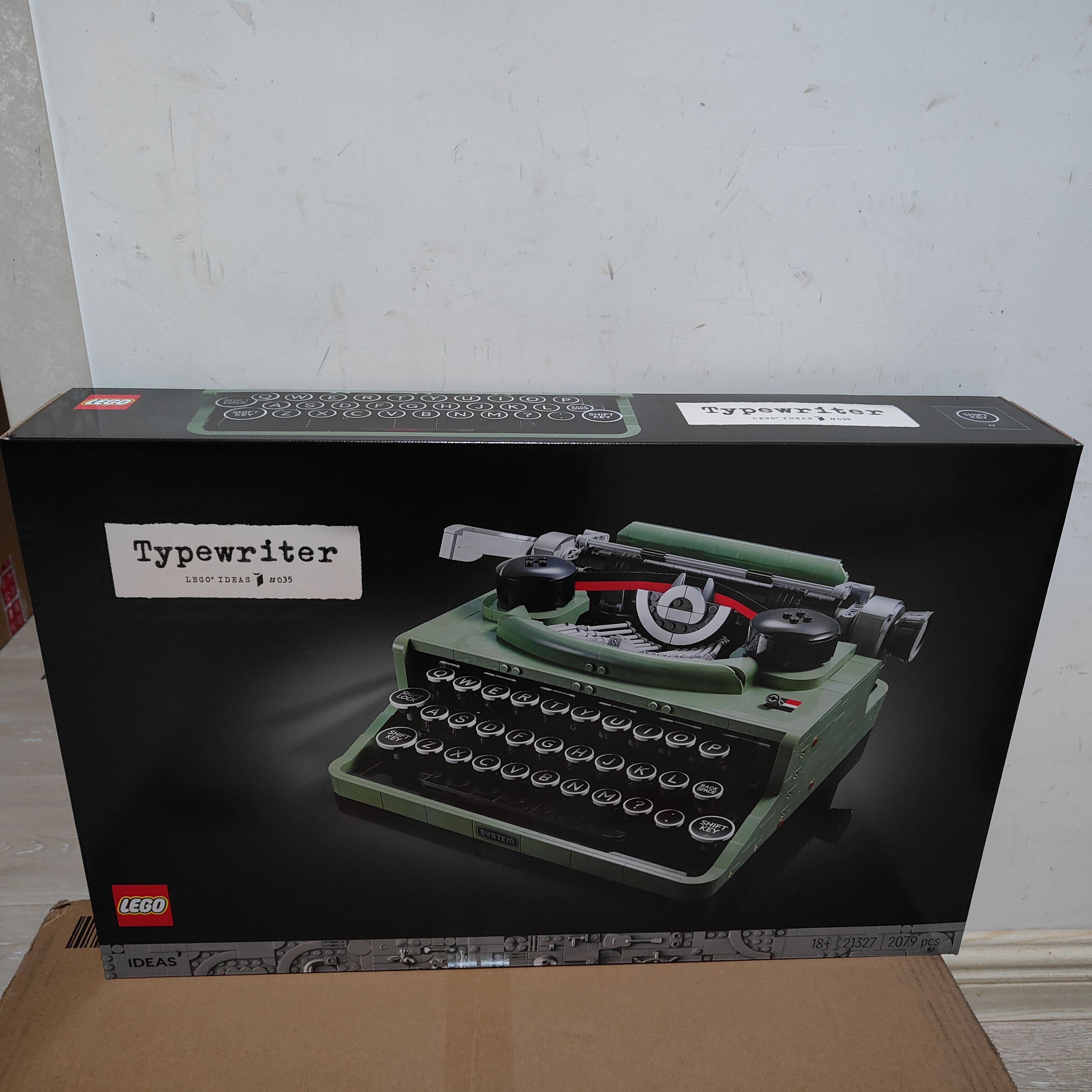 LEGO乐高积木拼装玩具21327打字机IDEAS系列创意模型益智玩具礼物