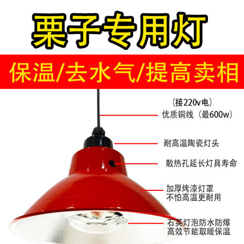板栗烧饼保温防潮加热灯泡