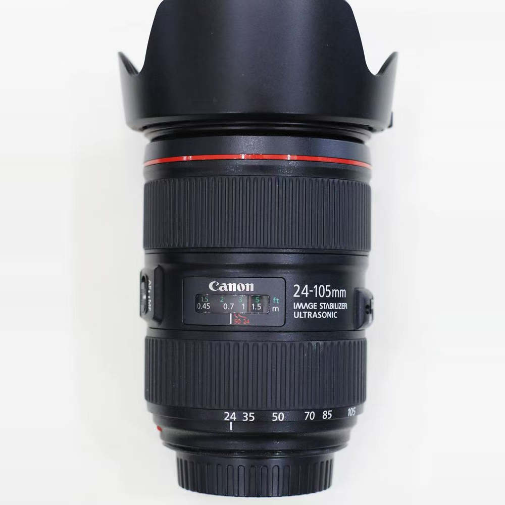 佳能EF24-105mm f4L IS USM全画幅单反变焦广角镜头24105f4一代