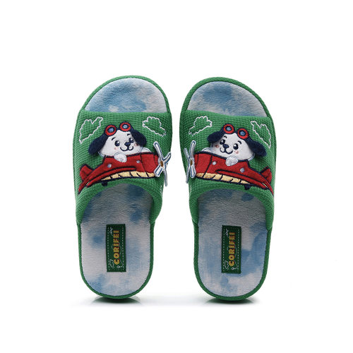 儿童拖鞋春季2026新款外贸跨境室内家居防滑棉鞋kids slippers