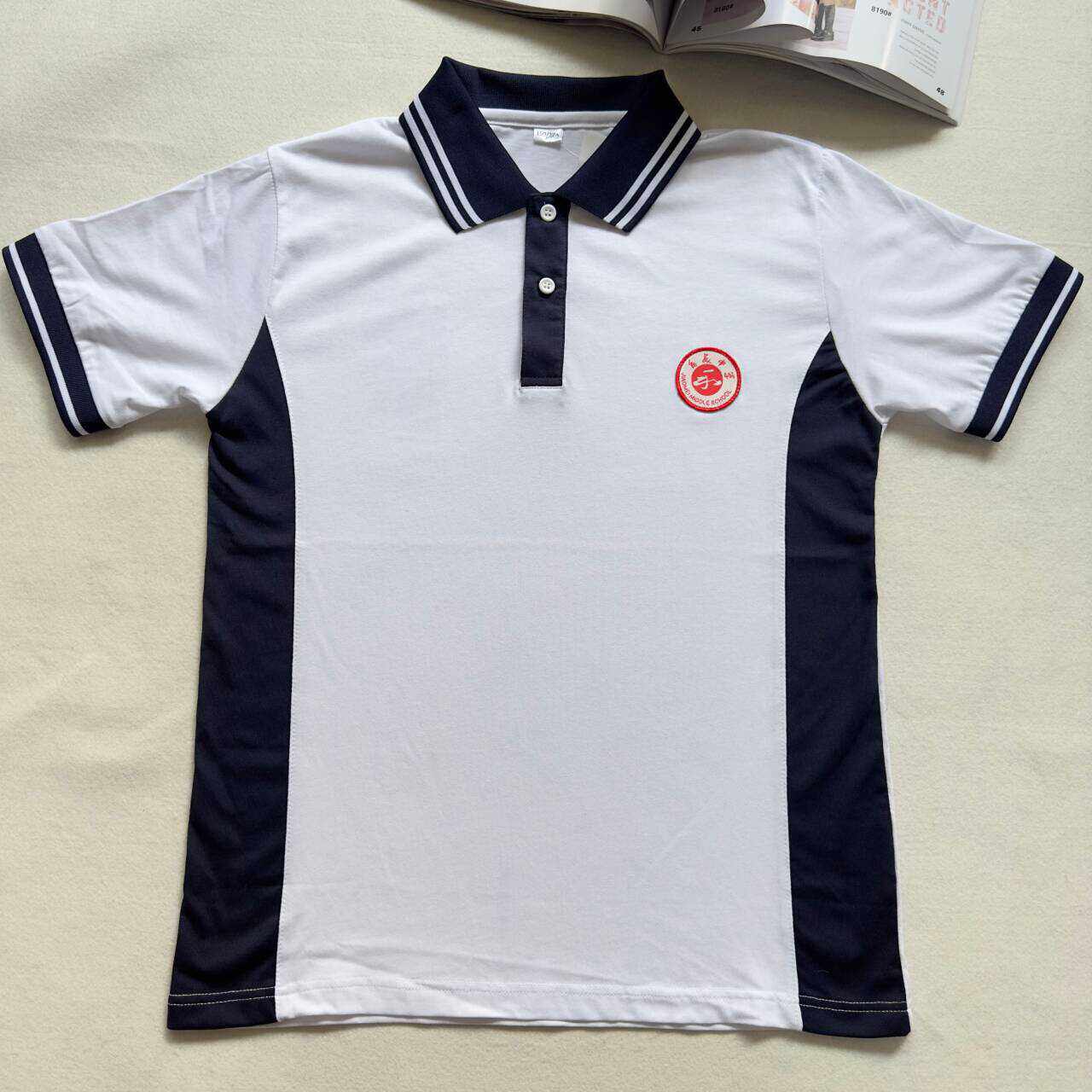 角美石美华侨中学春夏秋冬校服运动套装小学生校服儿童英伦班服