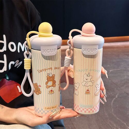新款316不锈钢高颜值吸管杯