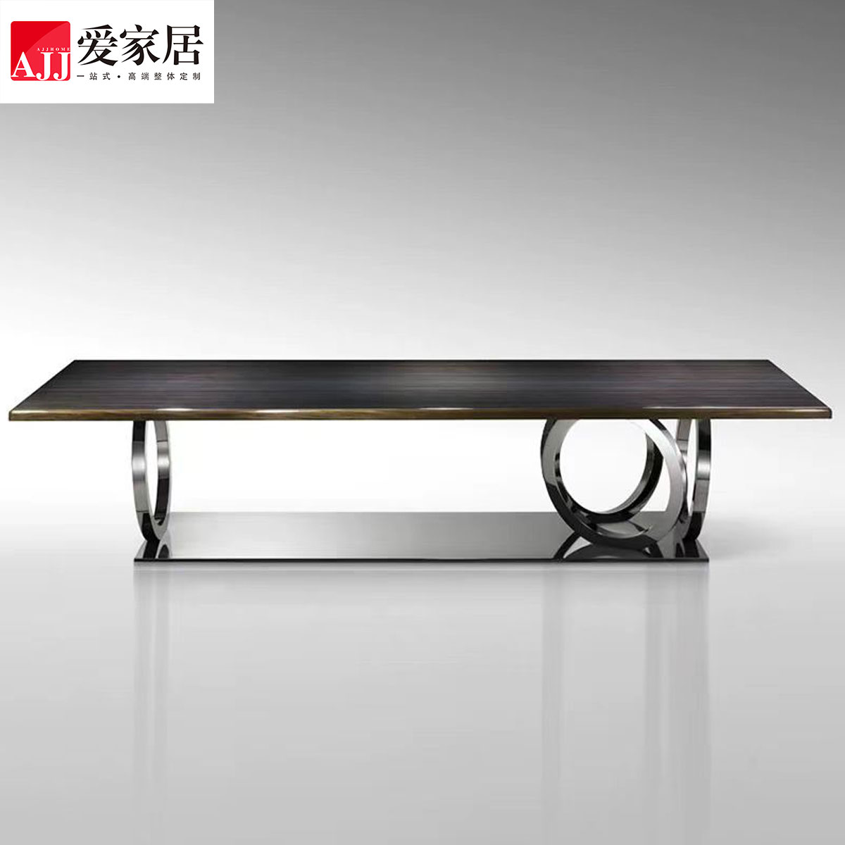 爱家居 轻奢后现代家具源头工厂意式住宅别墅设计师家具餐桌F-038