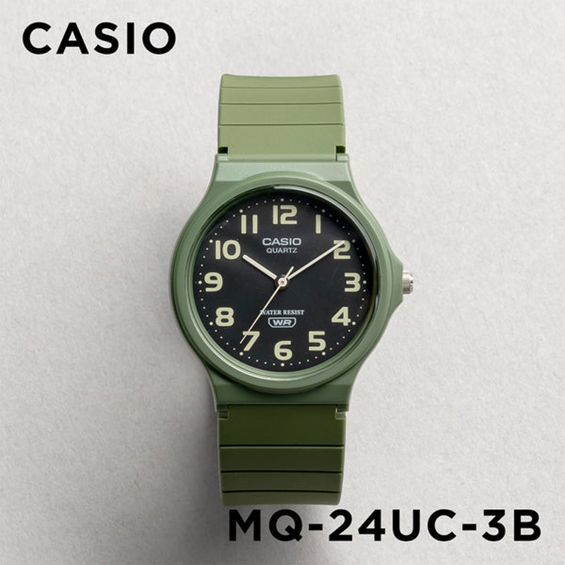 卡西欧CASIO MQ-24UC-3B 新款学生考试防水静间小黑表儿童手表 手表 日韩腕表 原图主图