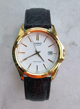 卡西欧手表CASIO MTP-1183Q-7A 商务皮带休闲复古简约防水石英表
