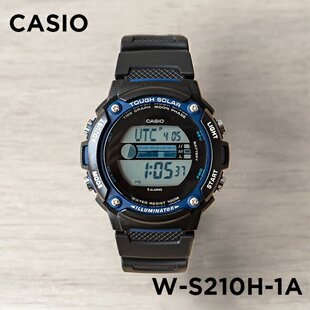 S210H 卡西欧手表 圆盘多功能防水学生电子表 CASIO