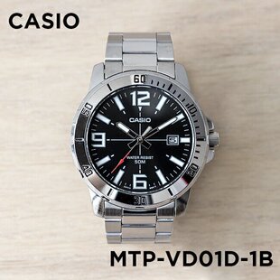 VD01D MTP 卡西欧手表CASIO 防水商务夜光海洋之心水鬼石英表