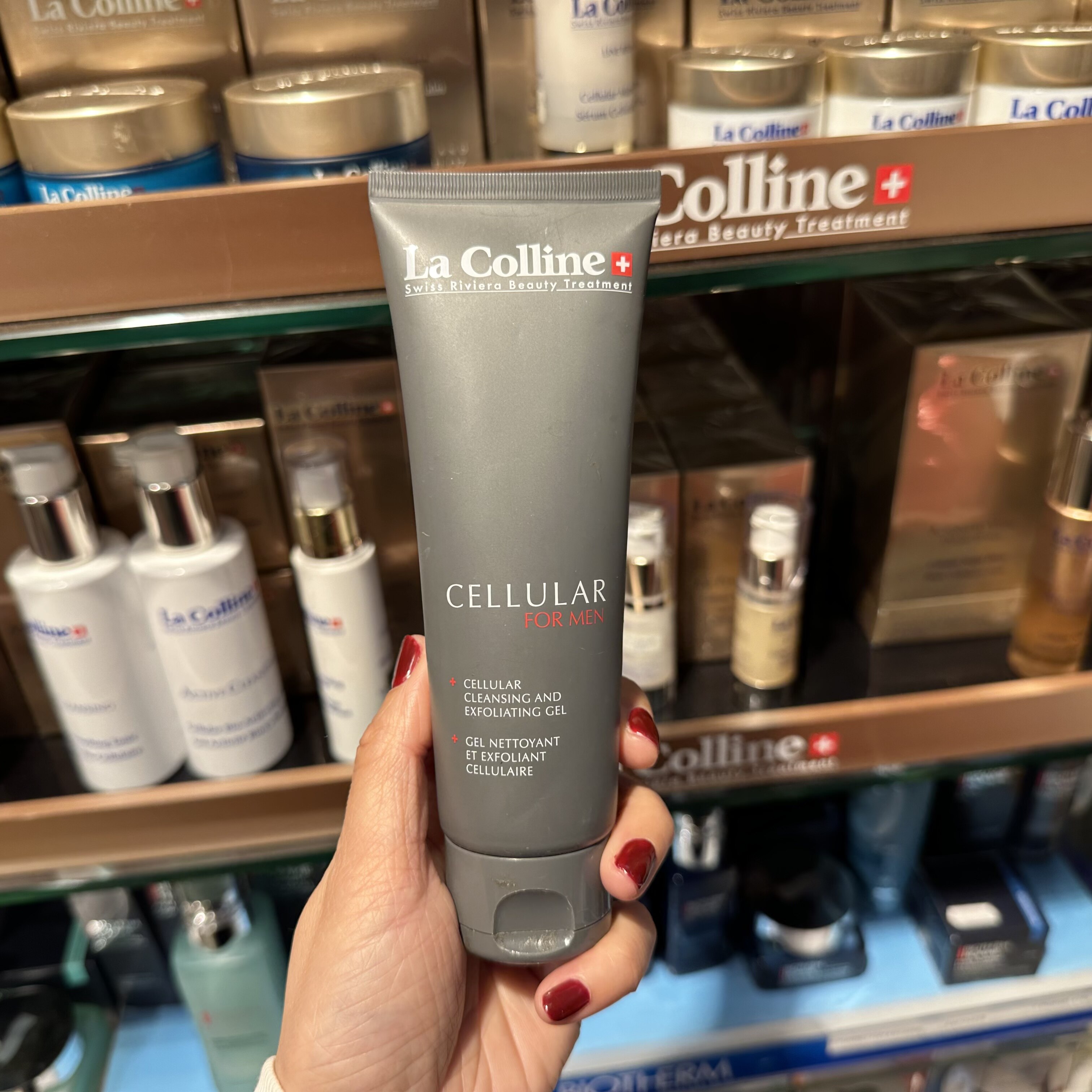 BC法国直邮 La Colline科丽妍男士洗面奶150ml 磨砂清洁去角质