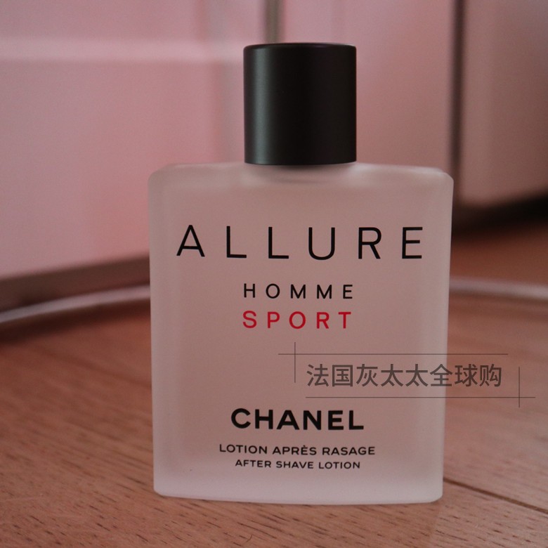 法国直邮 CHANEL香奈儿 魅力男士运动须后水 lotion 100ml 保湿