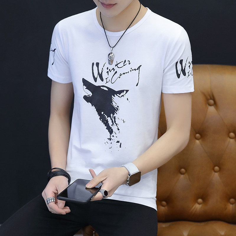 summer Short sleeved Thin section T-shirts Base coat Spring Korean Edition jacket Middle school student handsome pure cotton T-shirtin the Men's clothing, T-shirt  category - from Buy2taobao.com to provide professional Taobao agent buy service