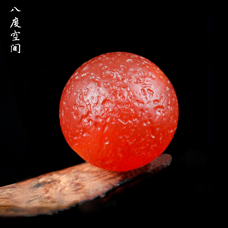 diy天然磨砂菩提散珠老玛瑙