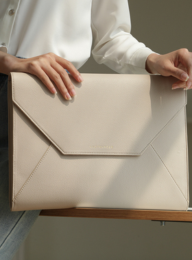 手提电脑包女士2023新款通勤简约14寸15游戏本13笔记本商务公文包