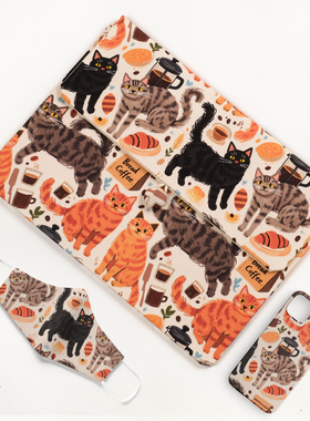 原创猫咪华为鸿蒙笔记本电脑包matebook x pro14.2轻薄减震内胆包