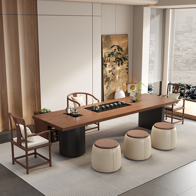 办公室家用客厅烧水壶一体泡茶台