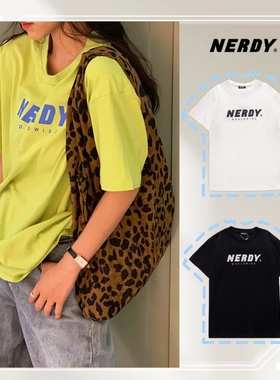 N=RDY韩国正品字母印花经典款短袖T恤宽松休闲百搭夏季男女情侣款