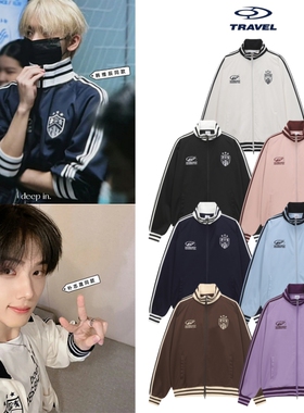 朴志晟同款正品韩版TRAVEL休闲外套薄款夹克肖俊将太郎韩维辰