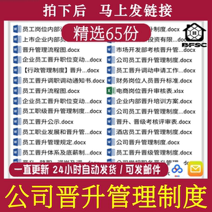员工晋升管理制度jh公司体系销售电商职级调动辞职调任降底薪资