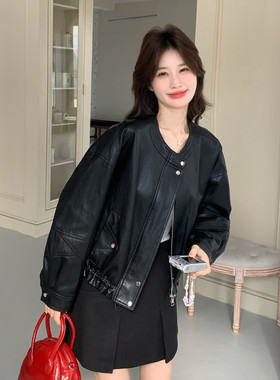 大货已出 春季新款PU皮衣外套2199-P175-K245