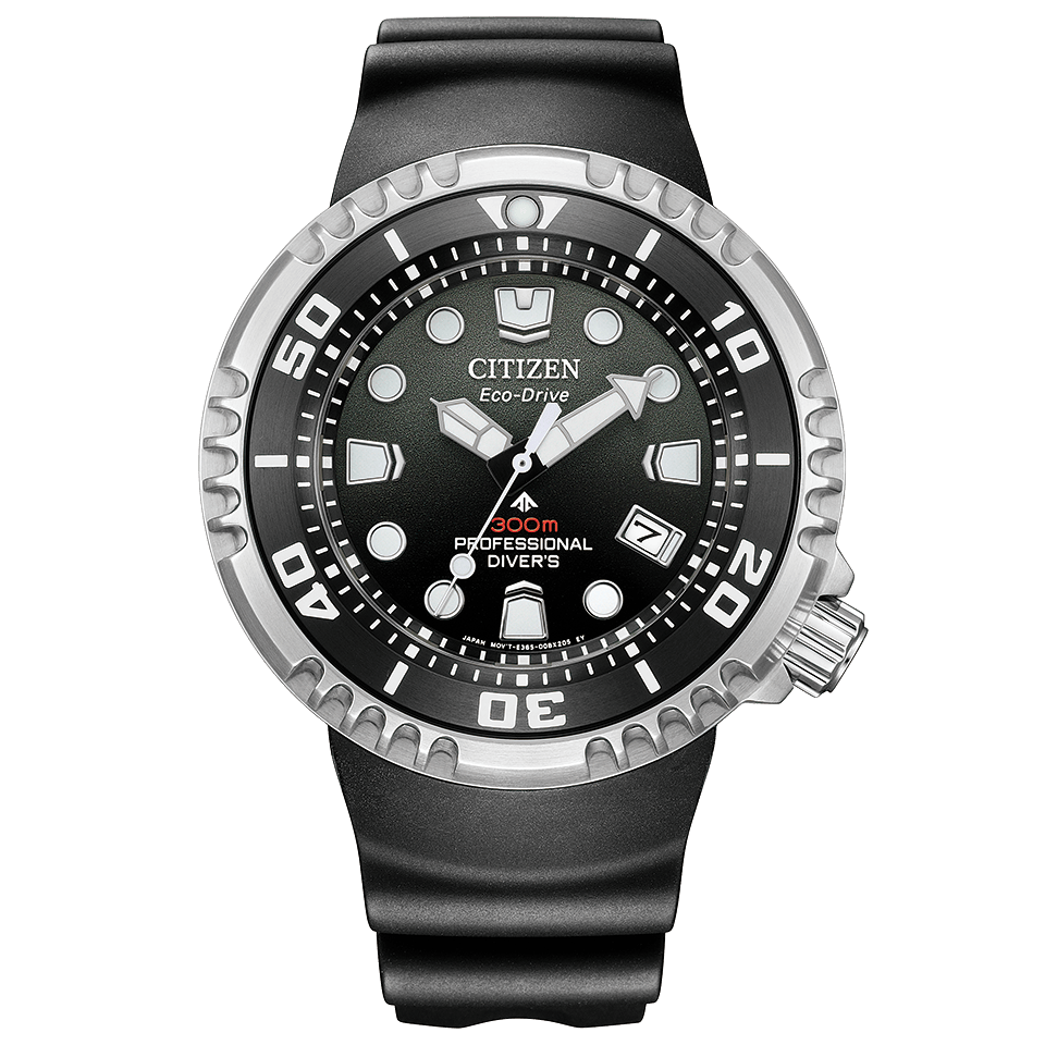 西铁城光动能300米潜水表男表