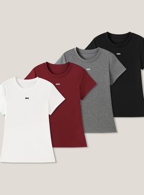 3.1F C 字母刺绣简约休闲圆领短袖T恤SS28005