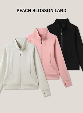 1-14F  B 气质立领卫衣！女士休闲拉链长袖显瘦外套SS26026