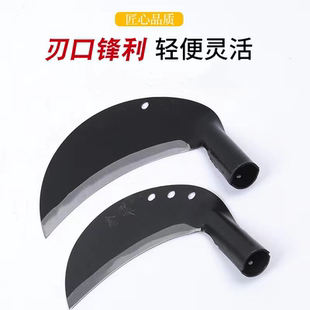 加厚轻便小川新款砍割玉米小麦户外收割镰锰钢专用镰刀割草特快