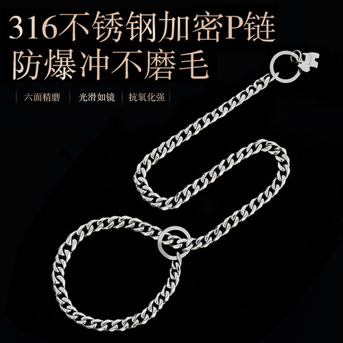 CHUKCHI楚克奇宠物P链遛狗绳