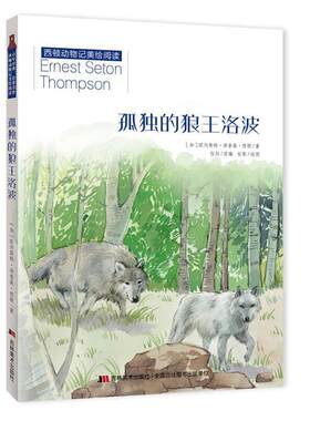 西顿动物记美绘阅读-孤独的狼洛波欧内斯特·汤普森·西顿岁儿童故事加拿大现代儿童读物书籍
