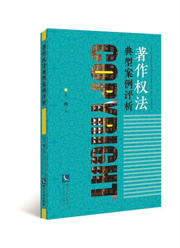 著作权法典型案例评析王渊普通大众作权法案例中国法律书籍